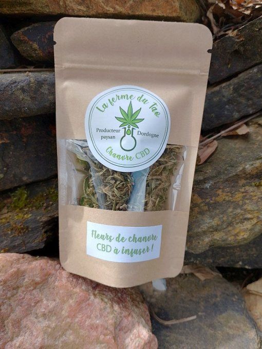 Fleurs de chanvre CBD à infuser - 5 g