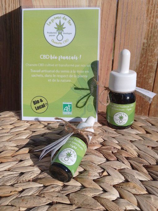 Macérat Huileux CBD  - 10 ml